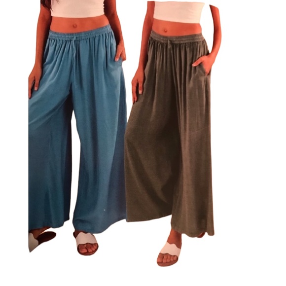 Sacred Threads Pants - 221289 CL/GR 04 PALLOZO PANTS Sacred Threads